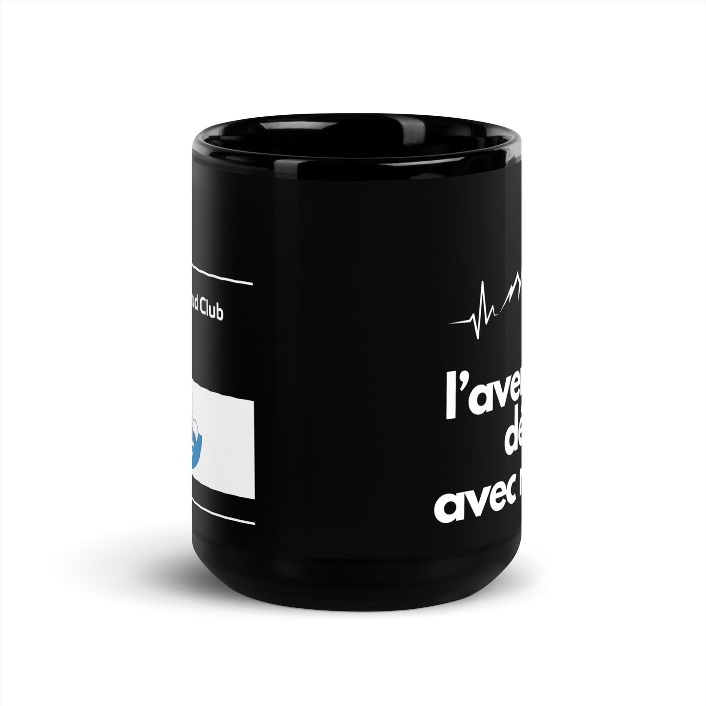 Tasse à café noire
