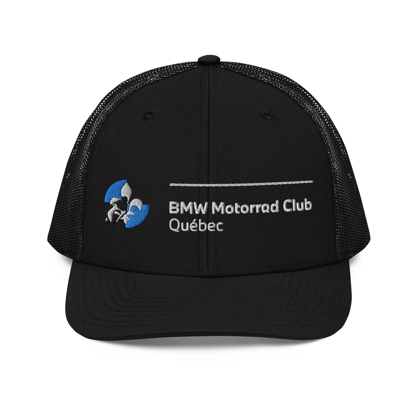 Casquette style trucker foncée