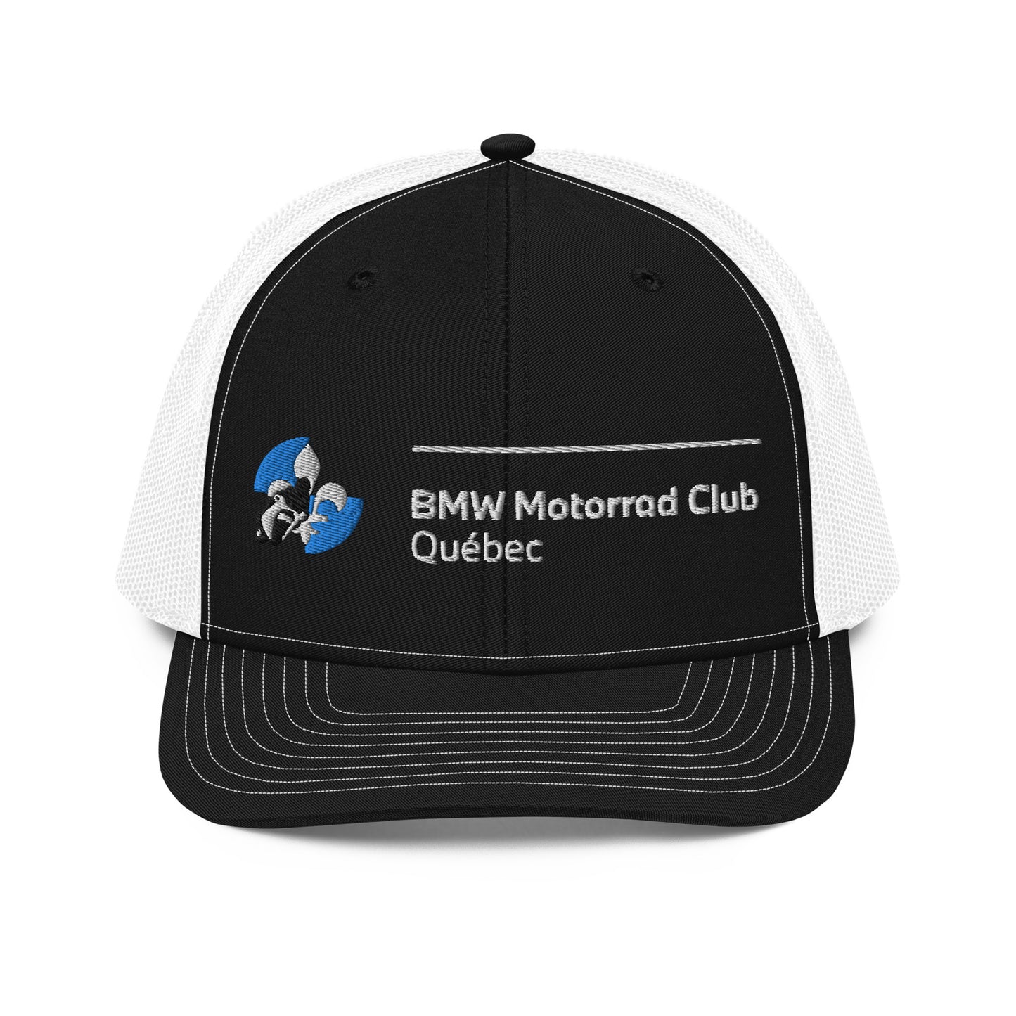 Casquette style trucker foncée