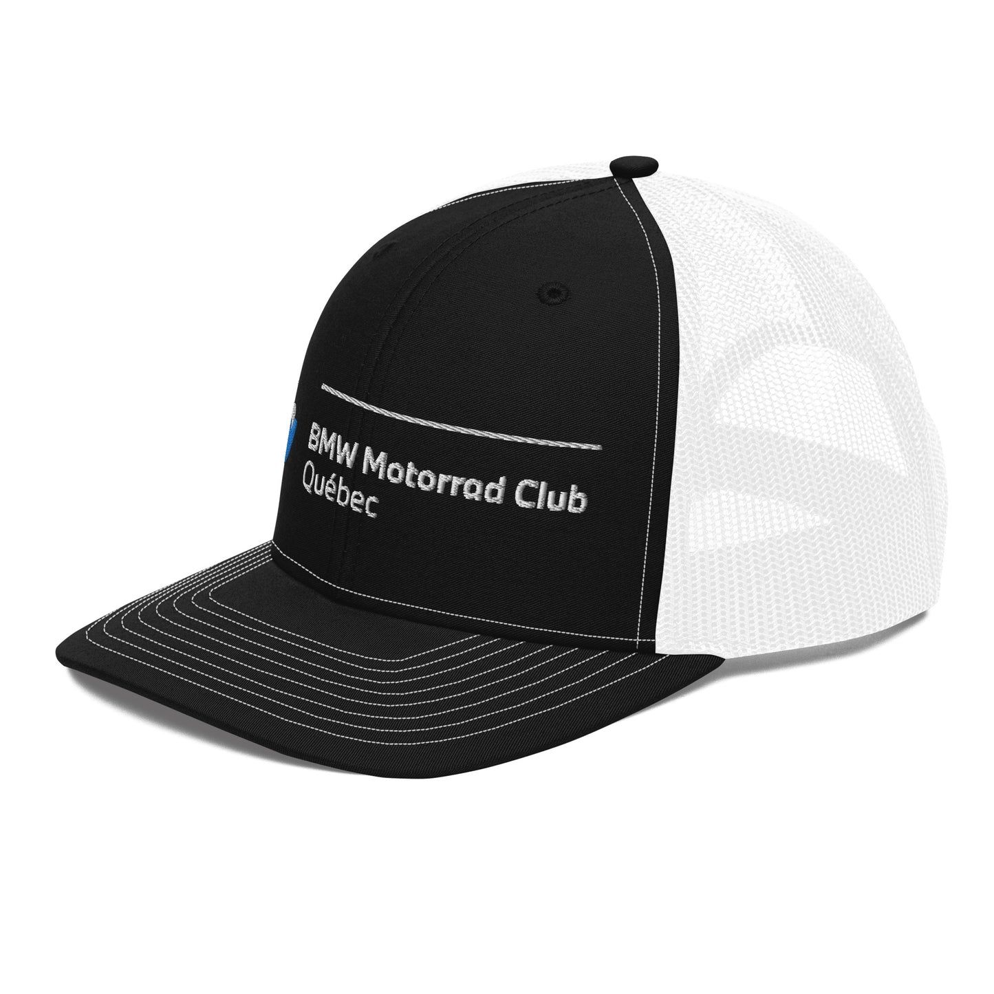 Casquette style trucker foncée