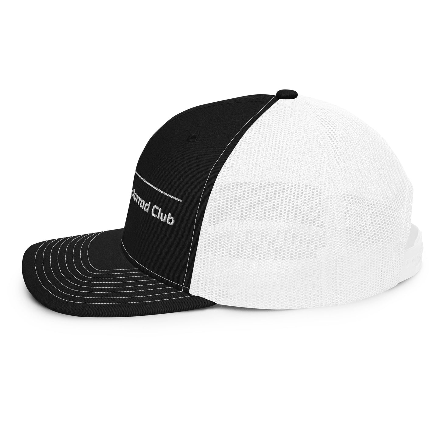 Casquette style trucker foncée
