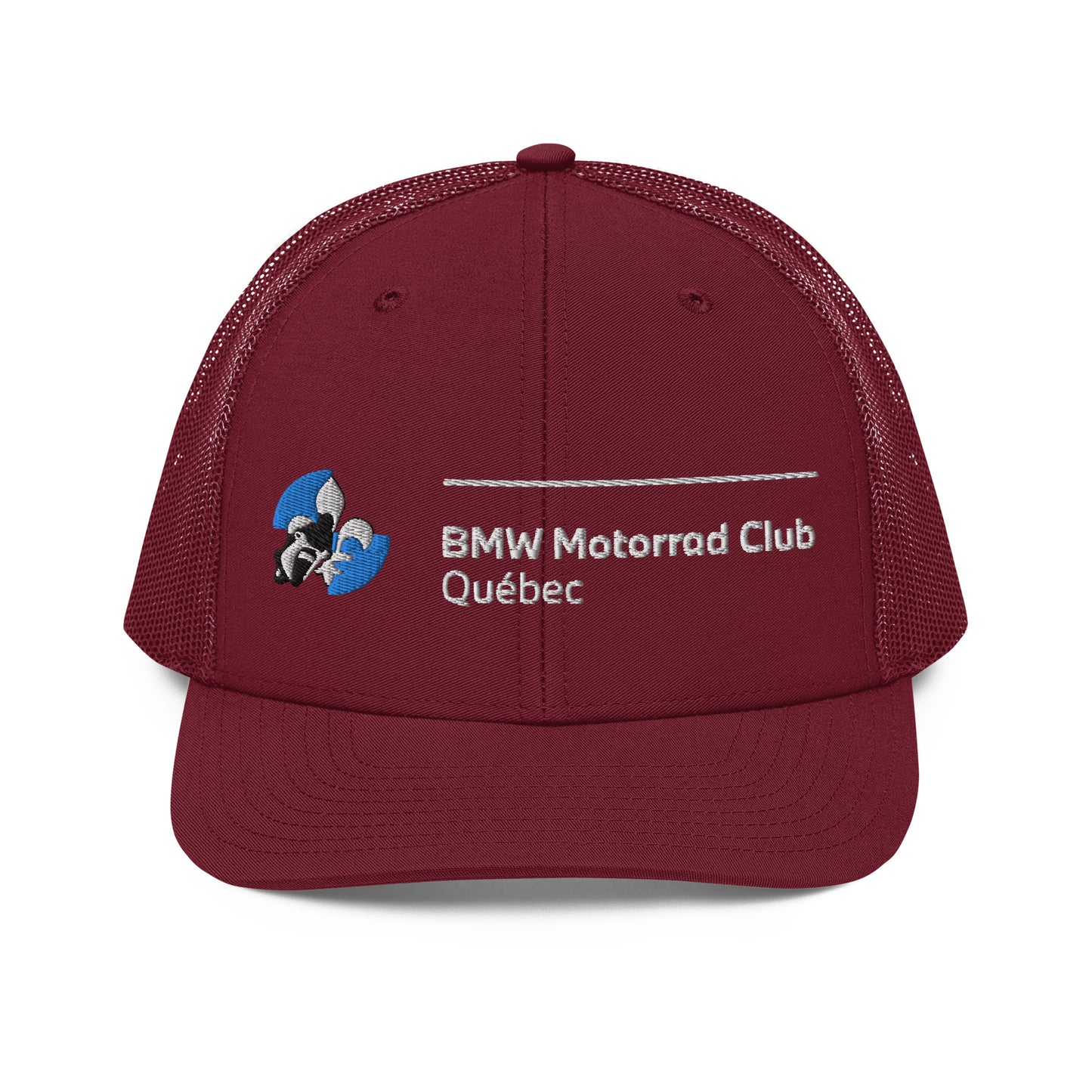 Casquette style trucker foncée