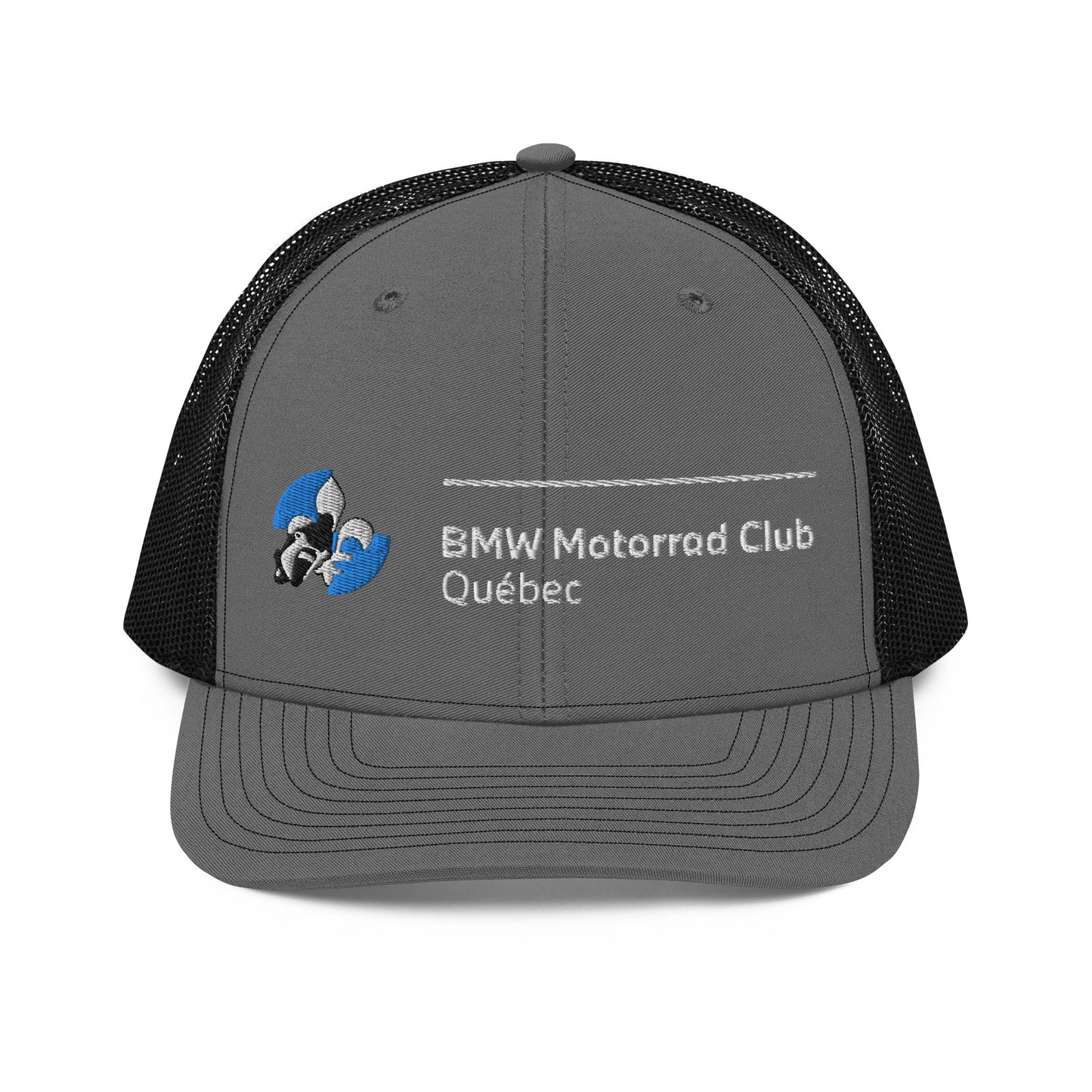 Casquette style trucker foncée