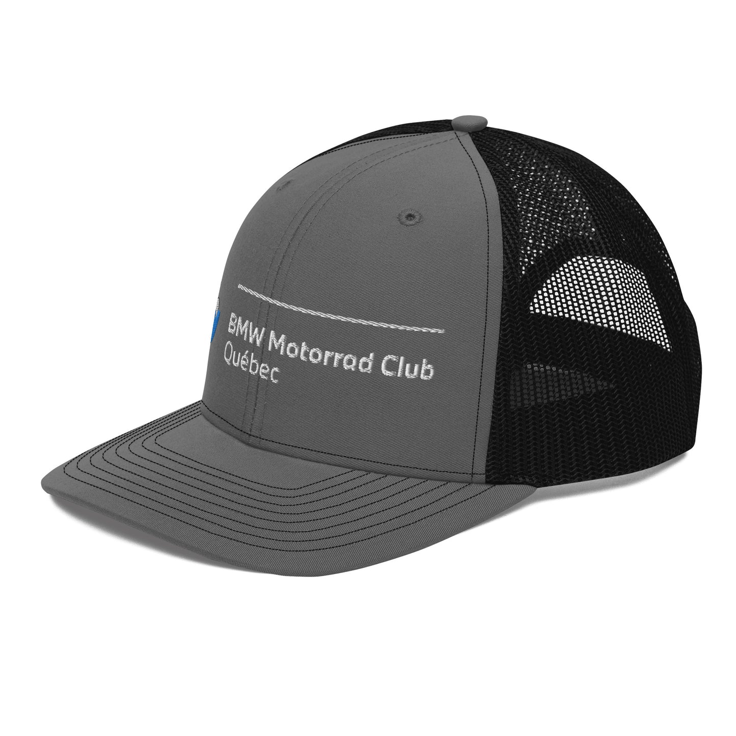 Casquette style trucker foncée
