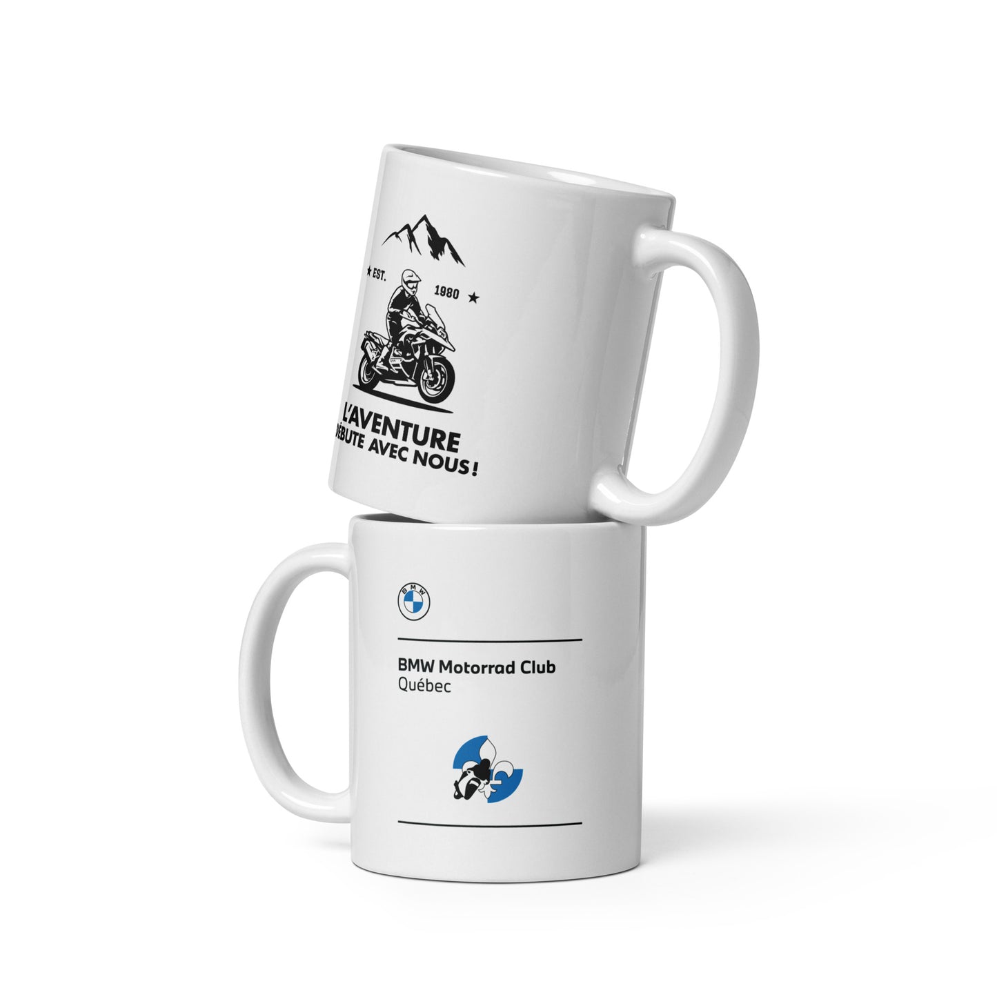 Tasse à café blanche