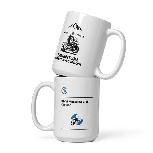 Tasse à café blanche