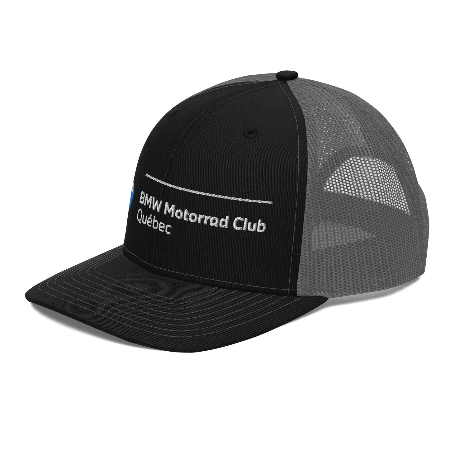 Casquette style trucker foncée