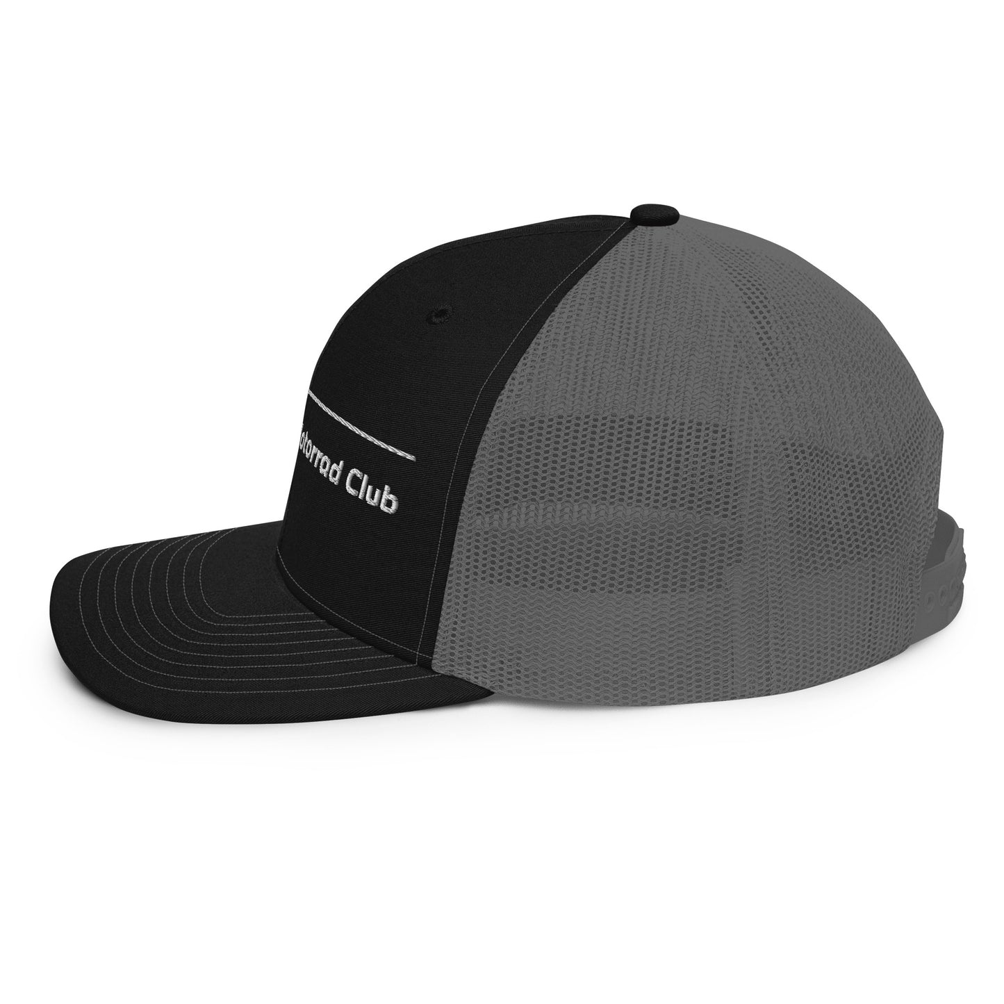 Casquette style trucker foncée