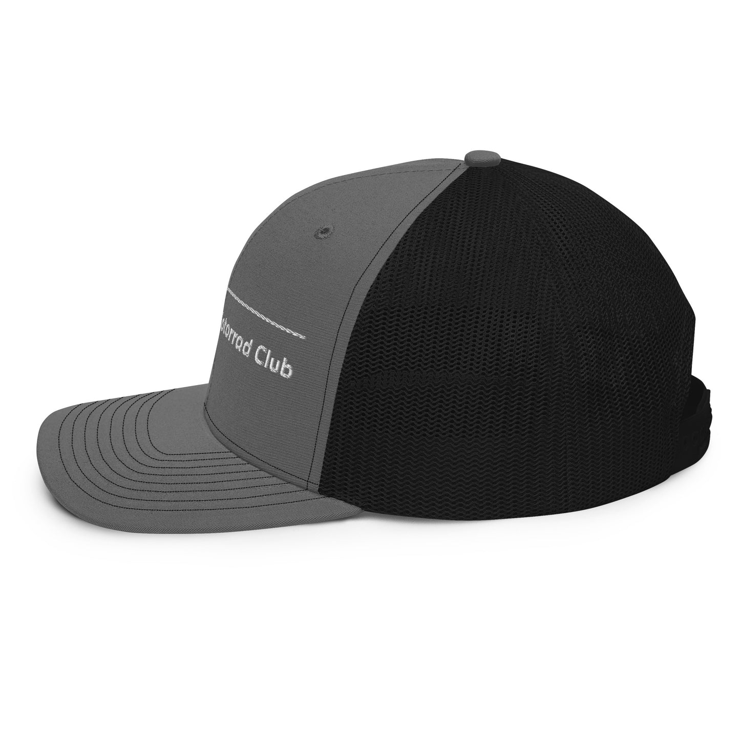 Casquette style trucker foncée